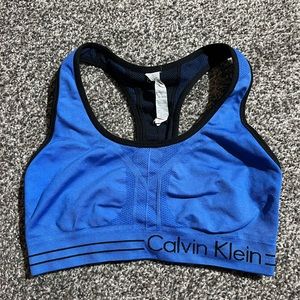 Women's Calvin Klein Performance Medium Impact Workout Training Bra Medium